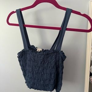 american eagle ruched tank top